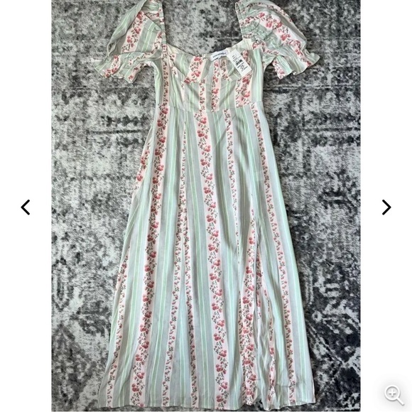 We Wore What Rosewood Midi Dress Size 14 NWT - Picture 5 of 12